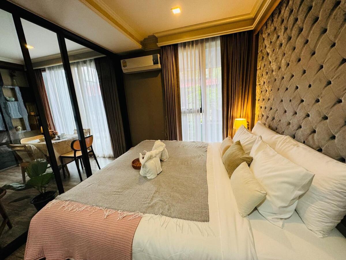 Patong Rooftop Pool Luxury Condo With Bathtub And Sofa Bed Big Balcony Exterior photo